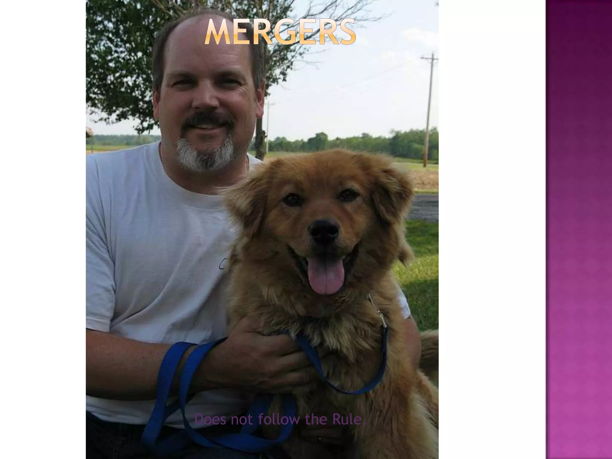 Does not follow the Rule.