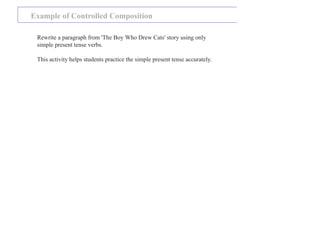 Types of Compositions controlled composition | PDF