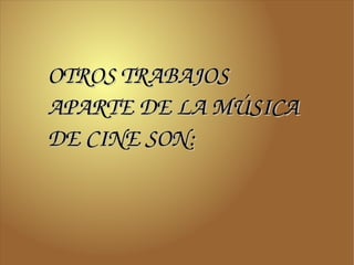 Compositores De Cine