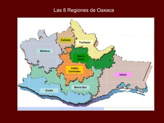 Las 8 Regiones de Oaxaca
 