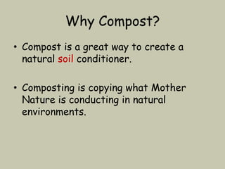 Compost Biology | PPTX