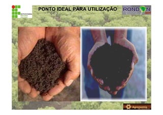 PONTO IDEAL PARA UTILIZAÇÃO
 