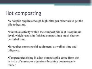 Compost and composting techniques | PPTX