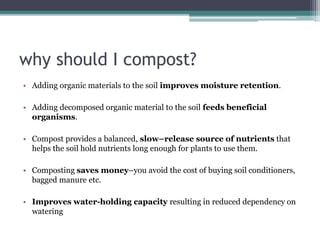 Compost and composting techniques | PPTX