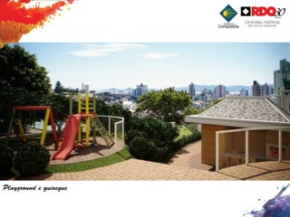 Playground e quiosque
 