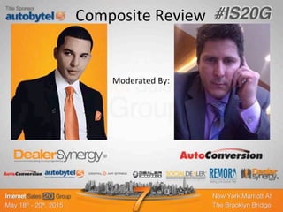 IS20G New York Sean V Bradley and Ryan Gerardi Day 1 Composite Review