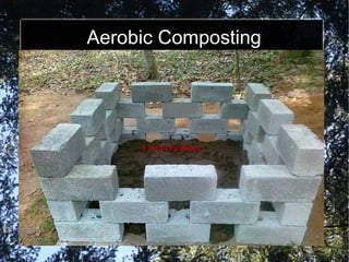 Aerobic Composting 6 Inch Dry Slurry 