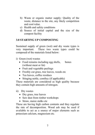 Composting manual | PDF