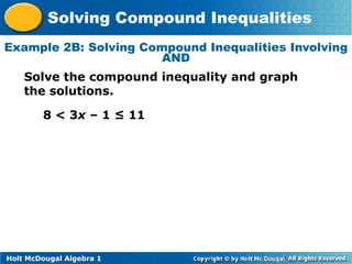 Compound Inequalities.pptx Gr 7,8 Algebra 1 | PPTX