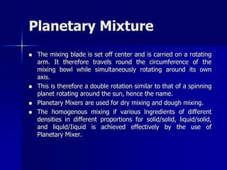 Planetary Mixer Animation Rotation compounding.ppt
