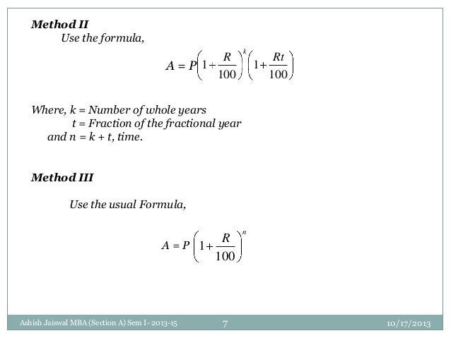 Compound Interest