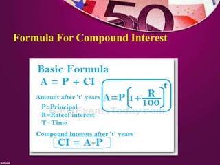 compound interest.pptx | Stocks and Bonds | Personal Investing