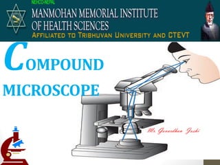 COMPOUND
MICROSCOPE
Mr. Govardhan Joshi
 