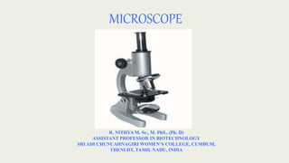 Compound microscope | PPTX
