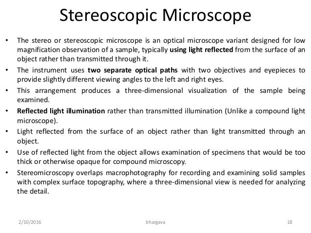Light Microscopy
