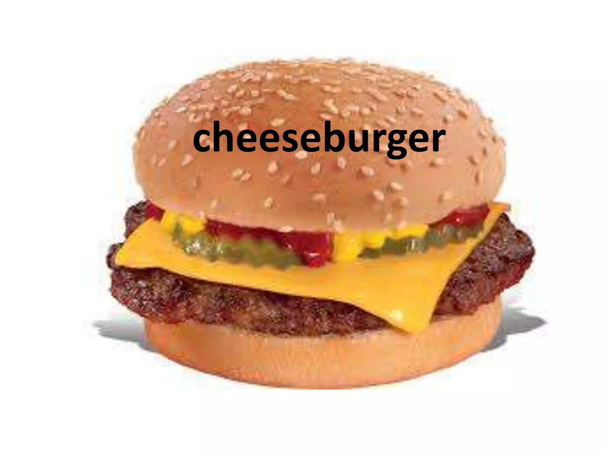 cheeseburger