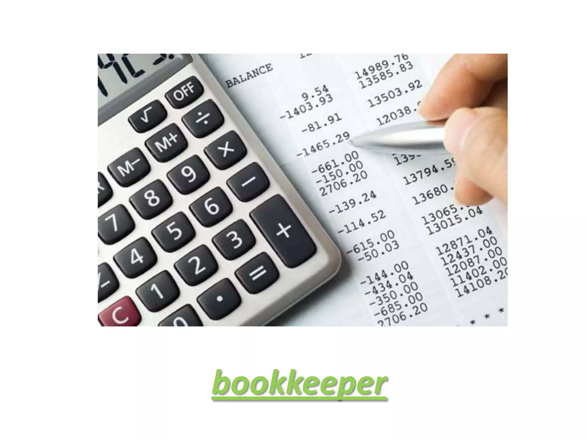 bookkeeper