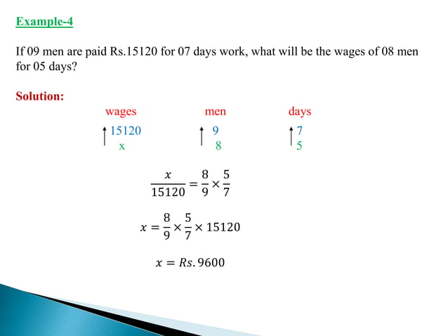 Compound Proportion | PPTX