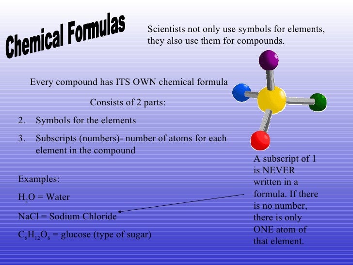 Compounds And Mixtures
