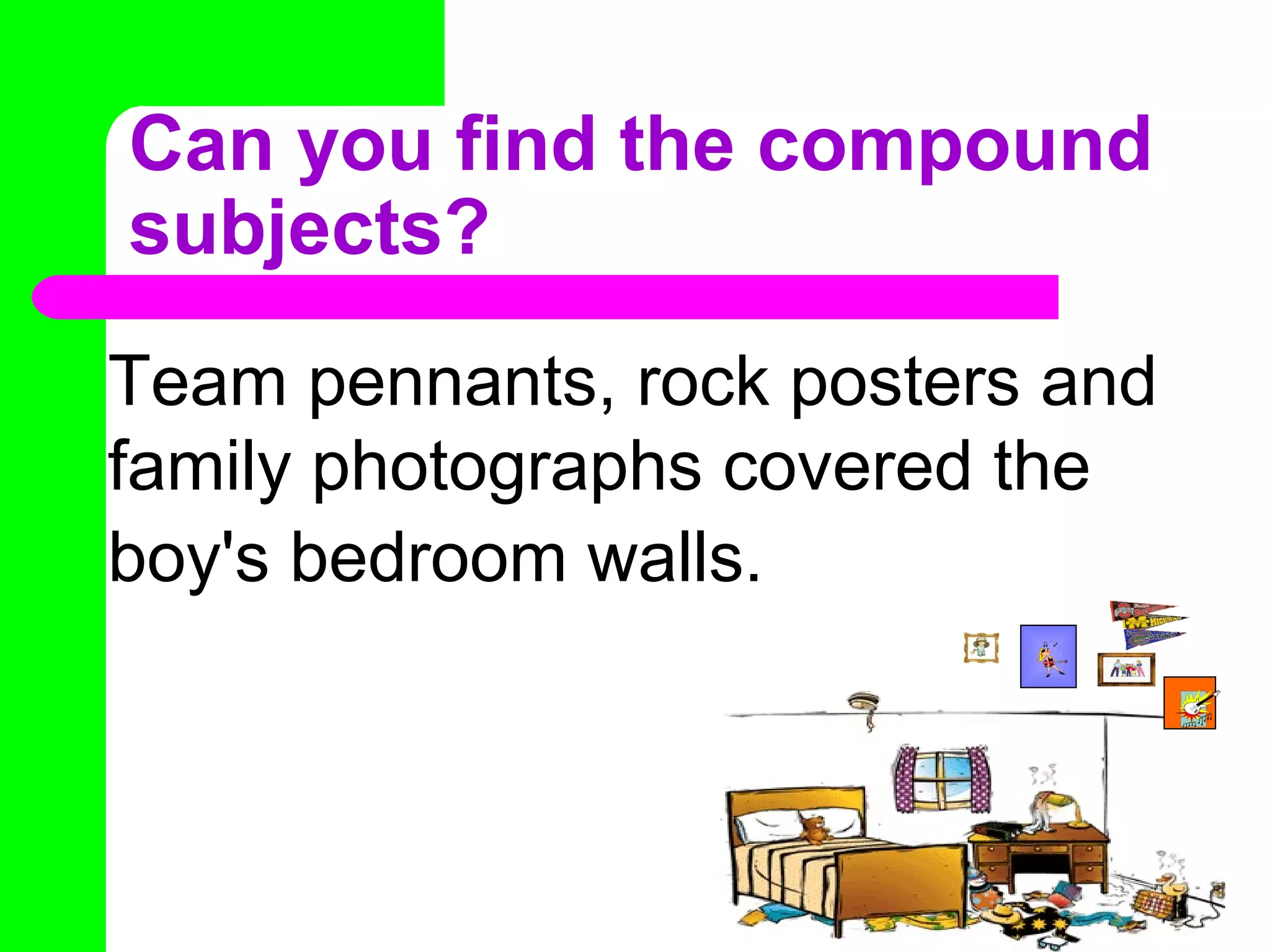Compound subjverb | PPT