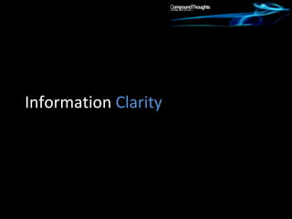 Information  Clarity 