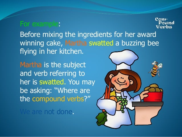 Compound verbs