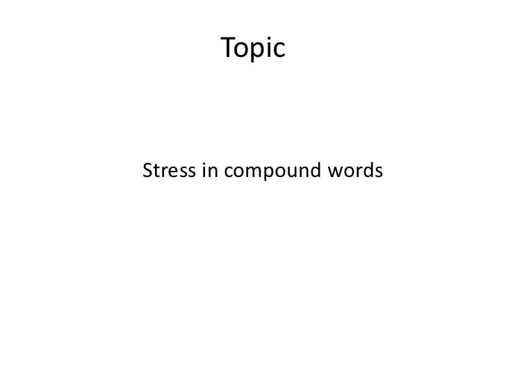compound words