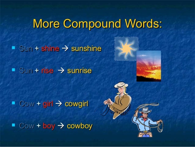 Compound words