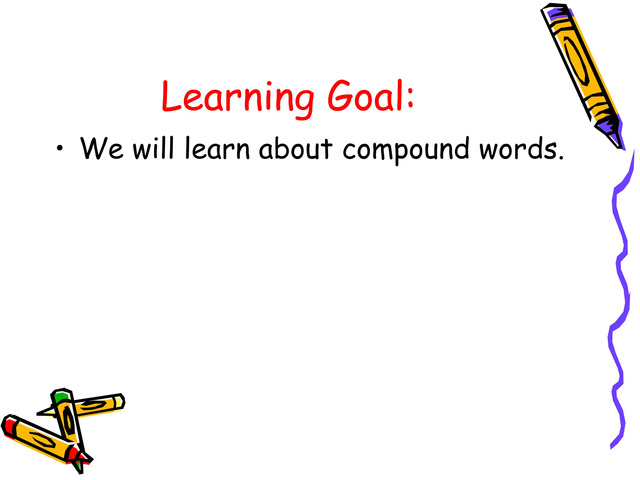 Compound Words for english language speak.ppt