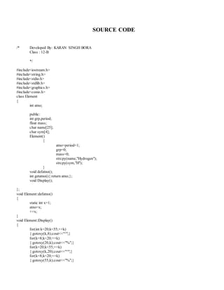 CBSE Computer Project for Class 12 ( C++) | DOCX