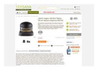 Donde comprar Jabón negro nórdico detox | www.yersana.com