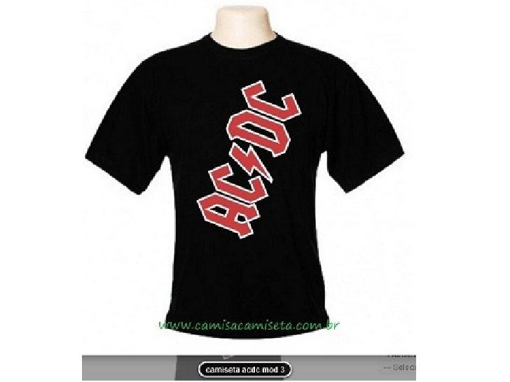 camisetas grupos rock