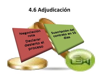 4.6 Adjudicación 