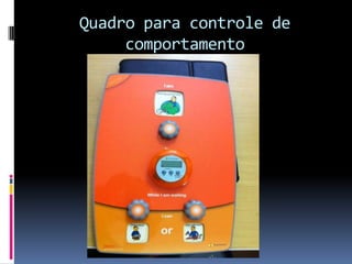 Quadro para controle de
comportamento
 