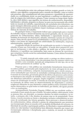 Compreender e transformar o ensino