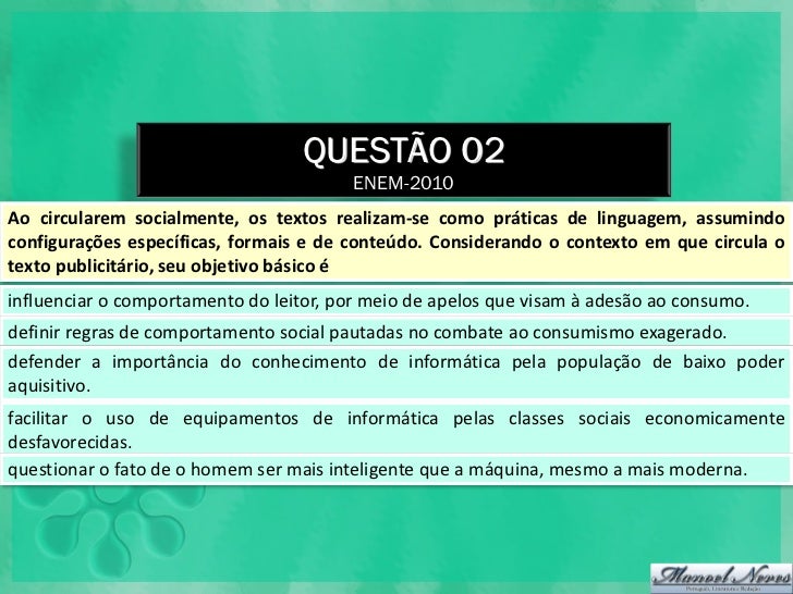 Enem 2010 Um Fenomeno Importante Que Vem Ocorrendo Resposta