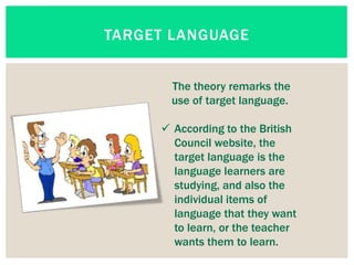 Comprehensible input theory 1 | PPTX