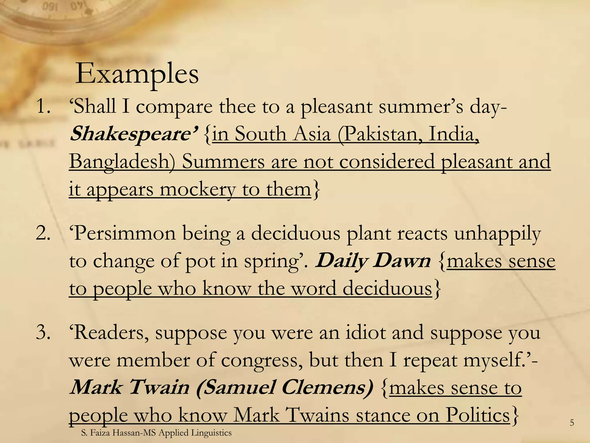 English Language Teaching: Schema and Script Theory (Reading & writing ...