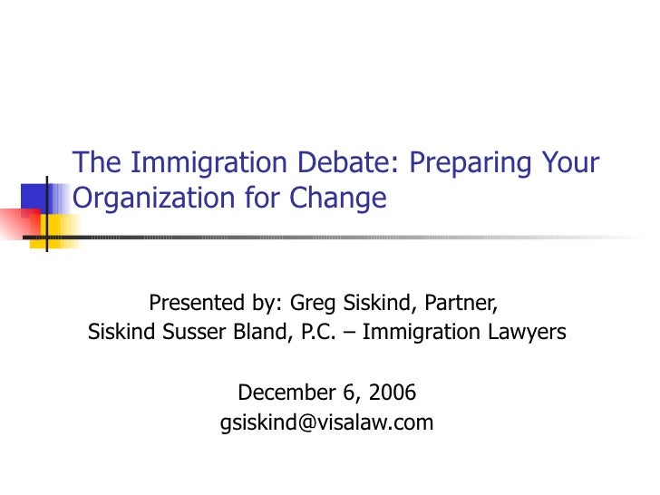 comprehensive immigration reform overview greg siskind