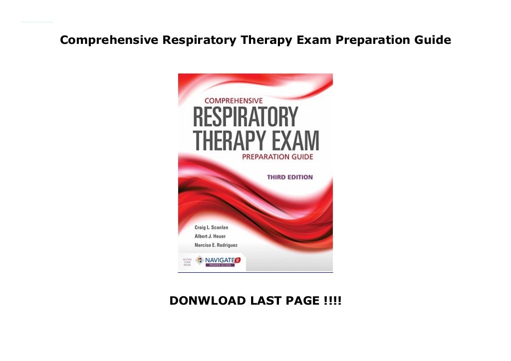 Comprehensive Respiratory Therapy Exam Preparation Guide