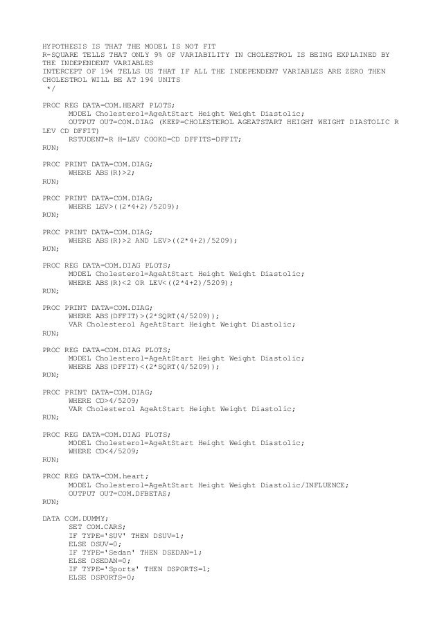 SAS codes and tricks Comprehensive all codess