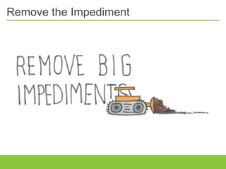 Remove the Impediment
 