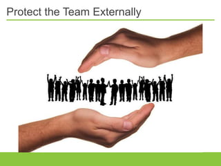Protect the Team Externally
 