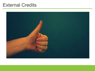 External Credits
 