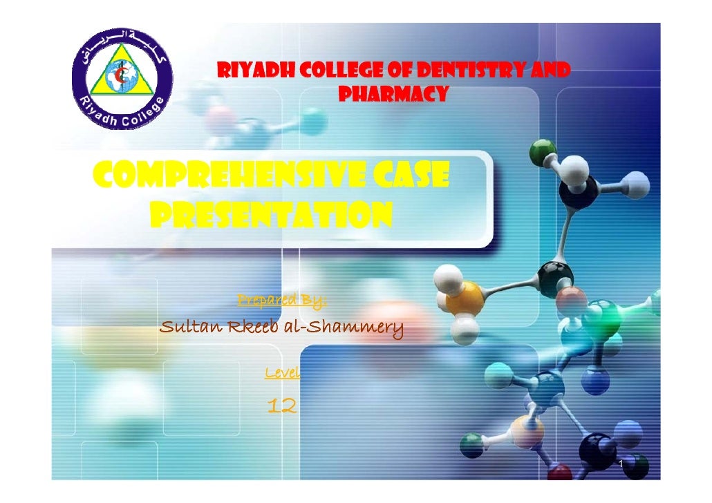 Dental case presentation template picture