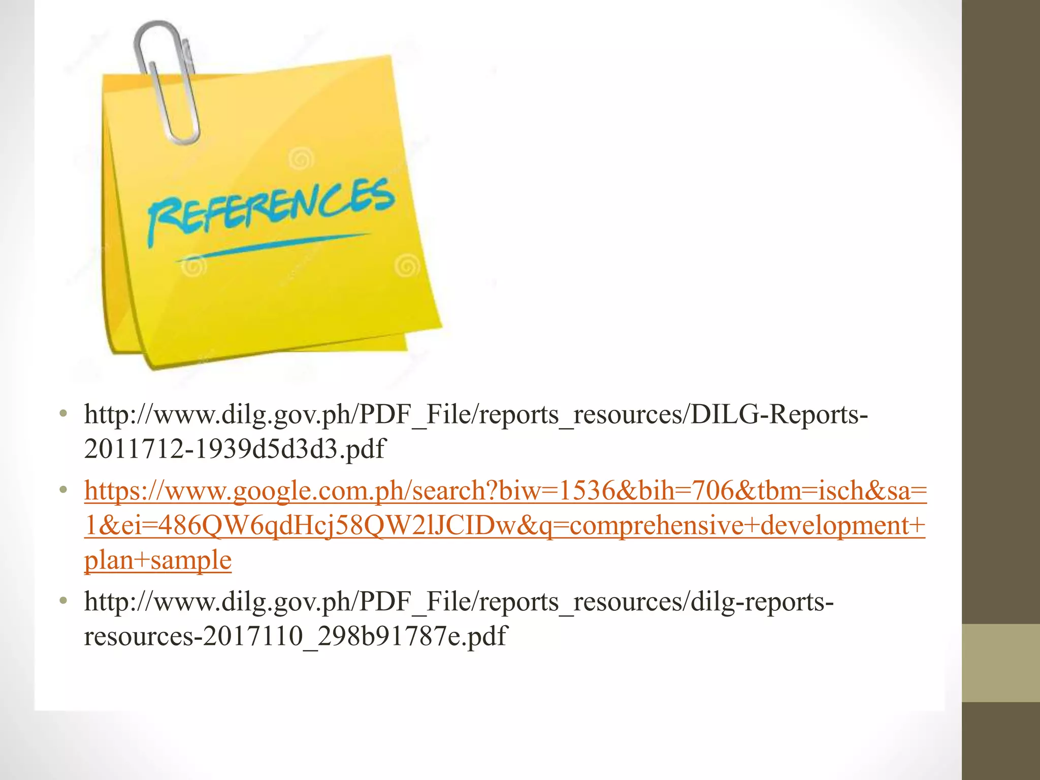 Comprehensive Development Plan | PPTX