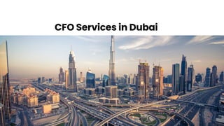 CFO Services in Dubai | Outsourced CFO | #UAE