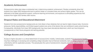 Comprehensive Fundamentals: The Impact of Socioeconomic Status on ...