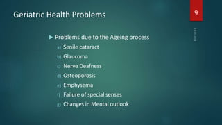 Comprehensive geriatric assessment | PPTX