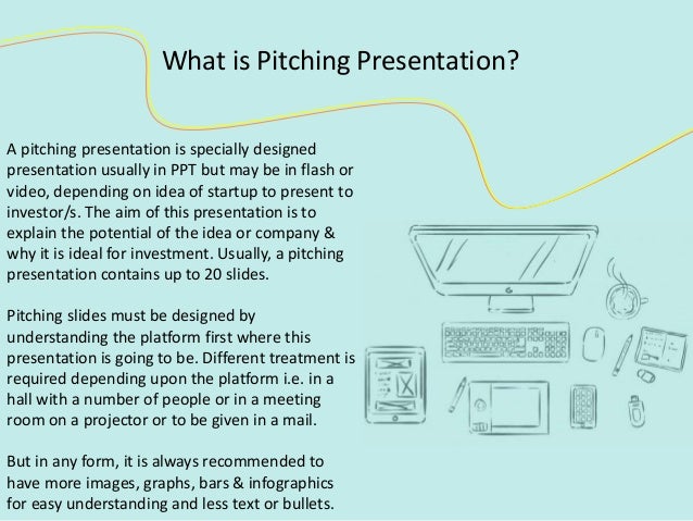 pitching presentation meaning